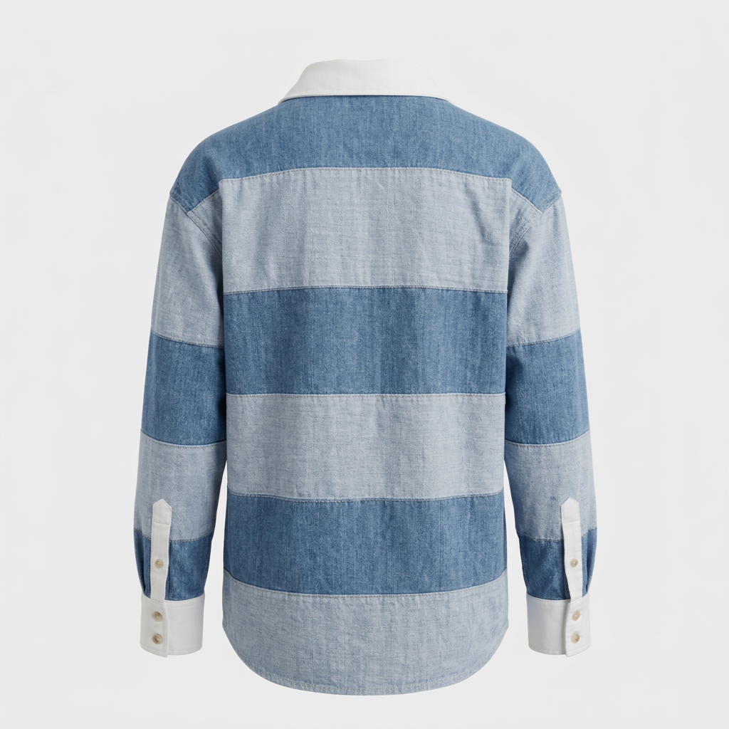 Super Flea Market + Closed rugby denim shirt+ Breuninger 2